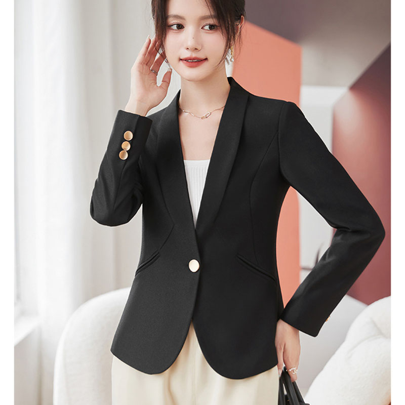 女性用長袖ブレザー,フォーマルジャケット,アウター,作業服, - Formal Winter Wear Women Jacket のレビューと価格